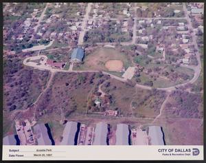 [Aerial View of Arcadia Park and Surrounding Area]