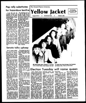 Primary view of object titled 'The Howard Payne University Yellow Jacket (Brownwood, Tex.), Vol. 70, No. 6, Ed. 1, Friday, October 15, 1982'.