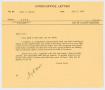 Letter: [Letter from D. W. Kempner to Thos. L. James, July 7, 1956]