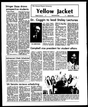 The Howard Payne University Yellow Jacket (Brownwood, Tex.), Vol. 71, No. 22, Ed. 1, Friday, March 30, 1984