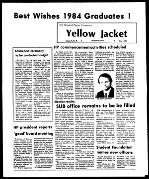 The Howard Payne University Yellow Jacket (Brownwood, Tex.), Vol. 71, No. 26, Ed. 1, Friday, May 4, 1984