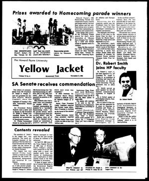The Howard Payne University Yellow Jacket (Brownwood, Tex.), Vol. 72, No. 8, Ed. 1, Friday, November 9, 1984