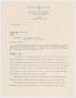 Primary view of [Letter from William H. Rempel to Thos. L. James, November 19, 1954]