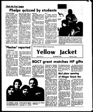 The Howard Payne University Yellow Jacket (Brownwood, Tex.), Vol. 72, No. 13, Ed. 1, Friday, February 8, 1985