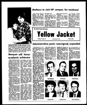 The Howard Payne University Yellow Jacket (Brownwood, Tex.), Vol. 73, No. 22, Ed. 1, Friday, April 18, 1986