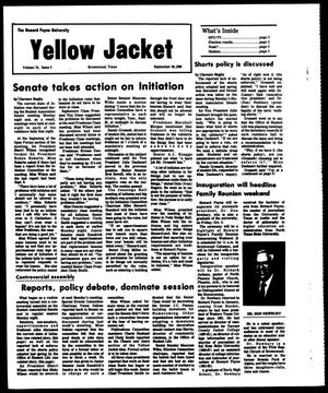 The Howard Payne University Yellow Jacket (Brownwood, Tex.), Vol. 74, No. 3, Ed. 1, Friday, September 26, 1986