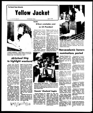 The Howard Payne University Yellow Jacket (Brownwood, Tex.), Vol. 74, No. 22, Ed. 1, Thursday, April 9, 1987