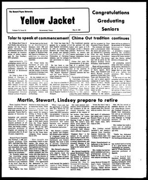 The Howard Payne University Yellow Jacket (Brownwood, Tex.), Vol. 74, No. 25, Ed. 1, Friday, May 8, 1987