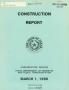 Primary view of Texas Construction Report: March 1986