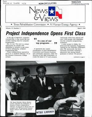 News & Views, Volume 10, Number 3, March 1988