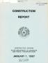 Primary view of Texas Construction Report: January 1987