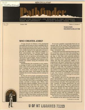 Pathfinder, Volume 10, Number 6, October 1988