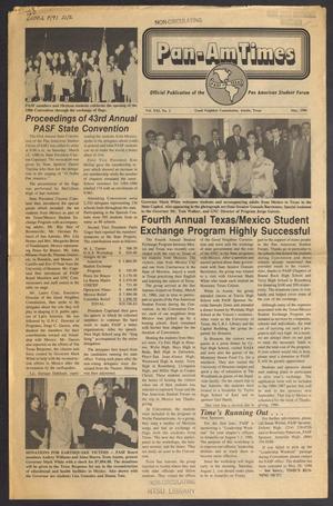Pan-Am Times, Volume 21, Number 2, May 1986