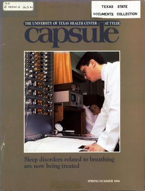 Capsule, Volume 4, Number 1, Spring/Summer 1986
