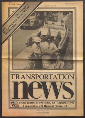 Primary view of object titled 'Transportation News, Volume 11, Number 12, September 1986'.