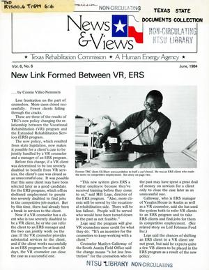 News & Views, Volume 6, Number 6, June 1984