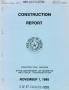 Primary view of Texas Construction Report: November 1988