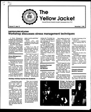 The Yellow Jacket (Brownwood, Tex.), Vol. 77, No. 12, Ed. 1, Friday, December 1, 1989
