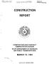 Primary view of Texas Construction Report: March 1991