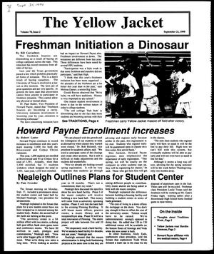 The Yellow Jacket (Brownwood, Tex.), Vol. 78, No. 2, Ed. 1, Friday, September 21, 1990