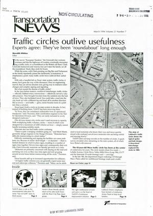 Transportation News, Volume 21, Number 7, March 1996