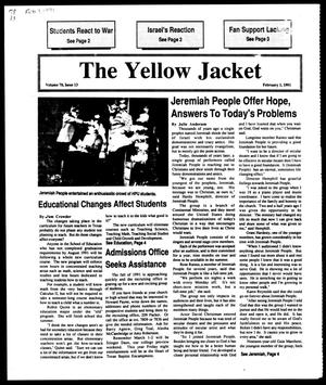 The Yellow Jacket (Brownwood, Tex.), Vol. 78, No. 13, Ed. 1, Friday, February 1, 1991