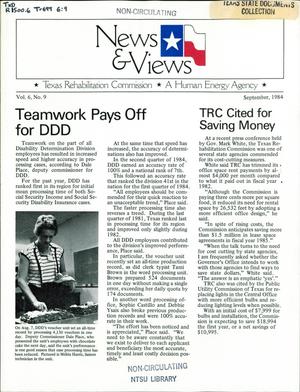 News & Views, Volume 6, Number 9, September 1984
