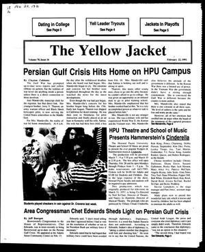 Primary view of object titled 'The Yellow Jacket (Brownwood, Tex.), Vol. 78, No. 16, Ed. 1, Friday, February 22, 1991'.