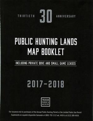 Public Hunting lands Map Booklet Including Private Dove And Small Game Leases