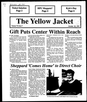 Primary view of object titled 'The Yellow Jacket (Brownwood, Tex.), Vol. 79, No. 7, Ed. 1, Tuesday, October 29, 1991'.