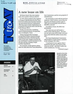 TRC Today, Volume 12, Number 8, August 1990