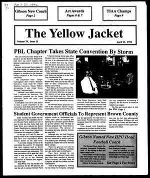 The Yellow Jacket (Brownwood, Tex.), Vol. 79, No. 21, Ed. 1, Thursday, April 23, 1992