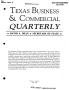 Thumbnail image of item number 1 in: 'Texas Business & Commercial Quarterly, Volume 1, Number 1, June 1982'.