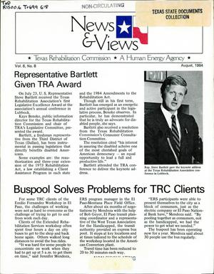 News & Views, Volume 6, Number 8, August 1984