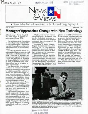 News & Views, Volume 7, Number 8, October 1985
