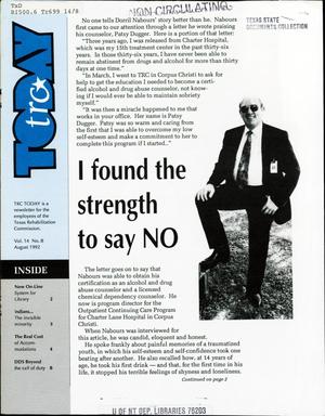 TRC Today, Volume 14, Number 8, August 1992