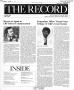 Thumbnail image of item number 1 in: 'The Record, Number 108, May 1985'.