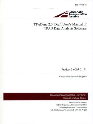 Draft User's Manual of TPAD Data Analysis Software