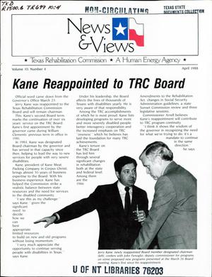 News & Views, Volume 10, Number 4, April 1988