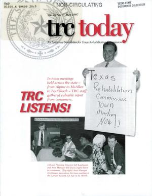 Primary view of object titled 'TRC Today, Volume 20, Number 5, May 1997'.
