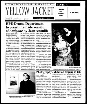 Howard Payne University Yellow Jacket (Brownwood, Tex.), Vol. 87, No. 18, Ed. 1, Thursday, April 10, 1997