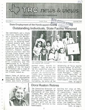 TRC News & Views, Volume 2, Number 5, September 1980