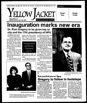 Howard Payne University Yellow Jacket (Brownwood, Tex.), Vol. 88, No. 9, Ed. 1, Thursday, November 6, 1997