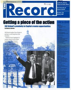 Primary view of object titled 'The Record, Number 136, Spring 1999'.