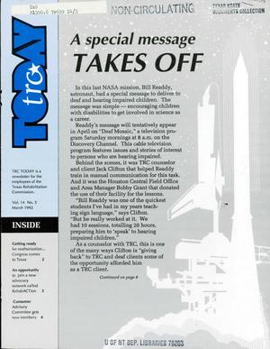TRC Today, Volume 14, Number 3, March 1992