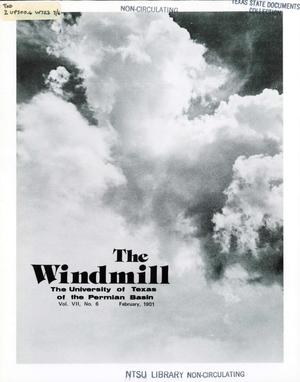 Primary view of object titled 'The Windmill, Volume 7, Number 6, February 1981'.