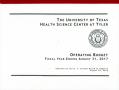 Thumbnail image of item number 1 in: 'University of Texas Health Science Center at Tyler Operating Budget: 2017'.