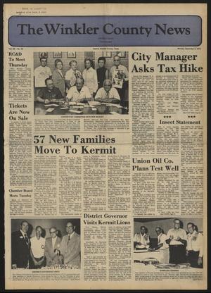 The Winkler County News (Kermit, Tex.), Vol. 38, No. 48, Ed. 1 Monday, September 2, 1974