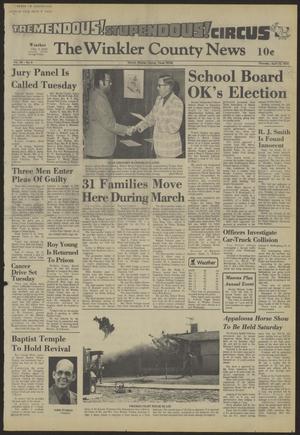 The Winkler County News (Kermit, Tex.), Vol. 38, No. 9, Ed. 1 Thursday, April 18, 1974