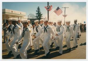 [United States Marines march in parade]